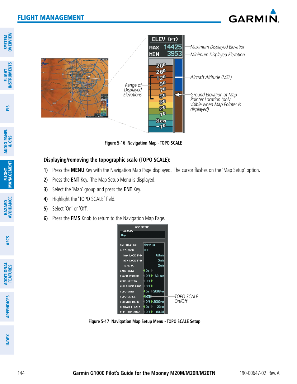 Flight management | Garmin G1000 Mooney M20TN User Manual | Page 158 / 524