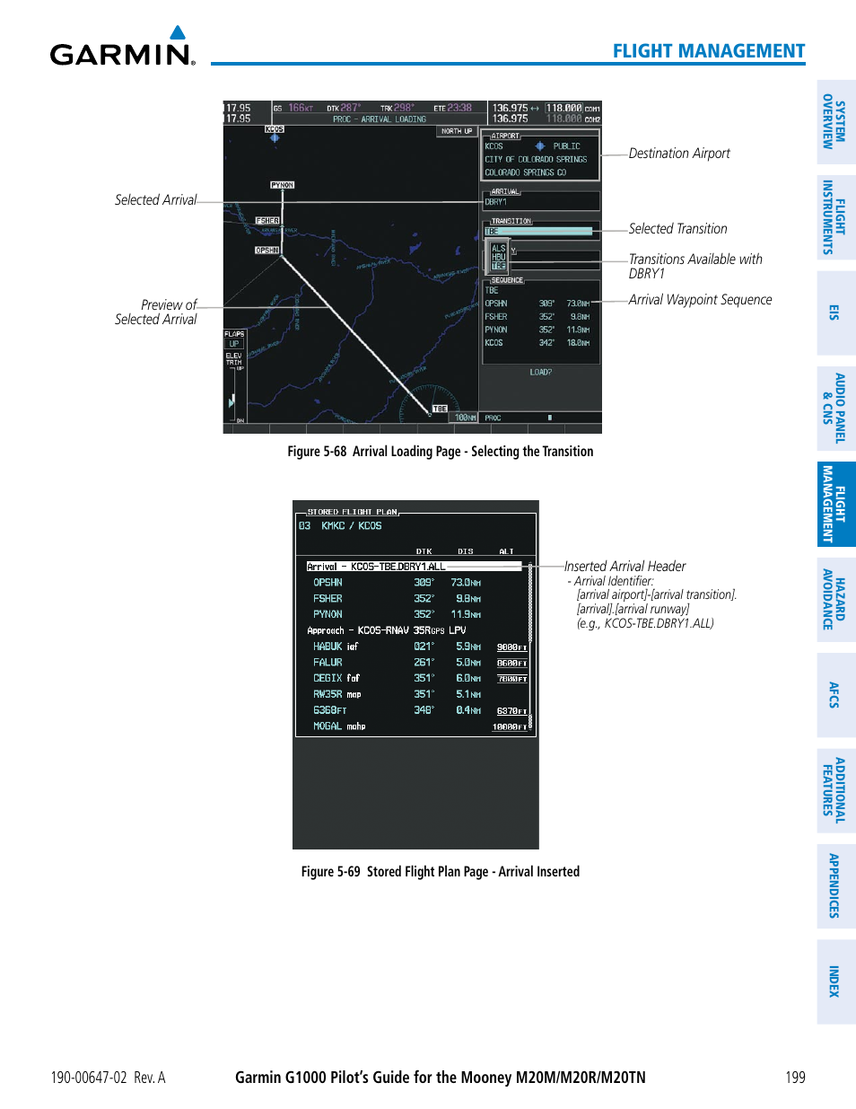 Flight management | Garmin G1000 Mooney M20TN User Manual | Page 213 / 524