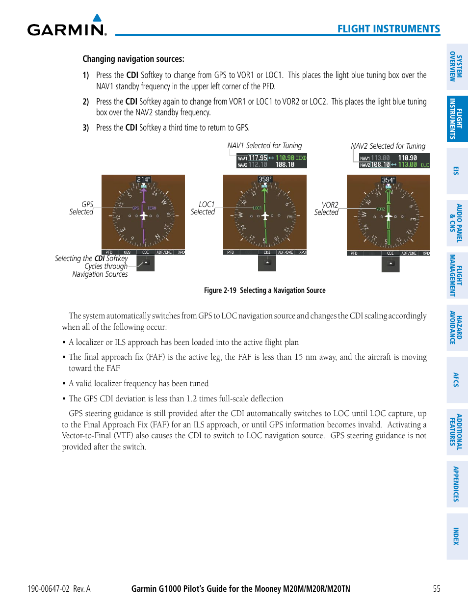 Flight instruments | Garmin G1000 Mooney M20TN User Manual | Page 69 / 524