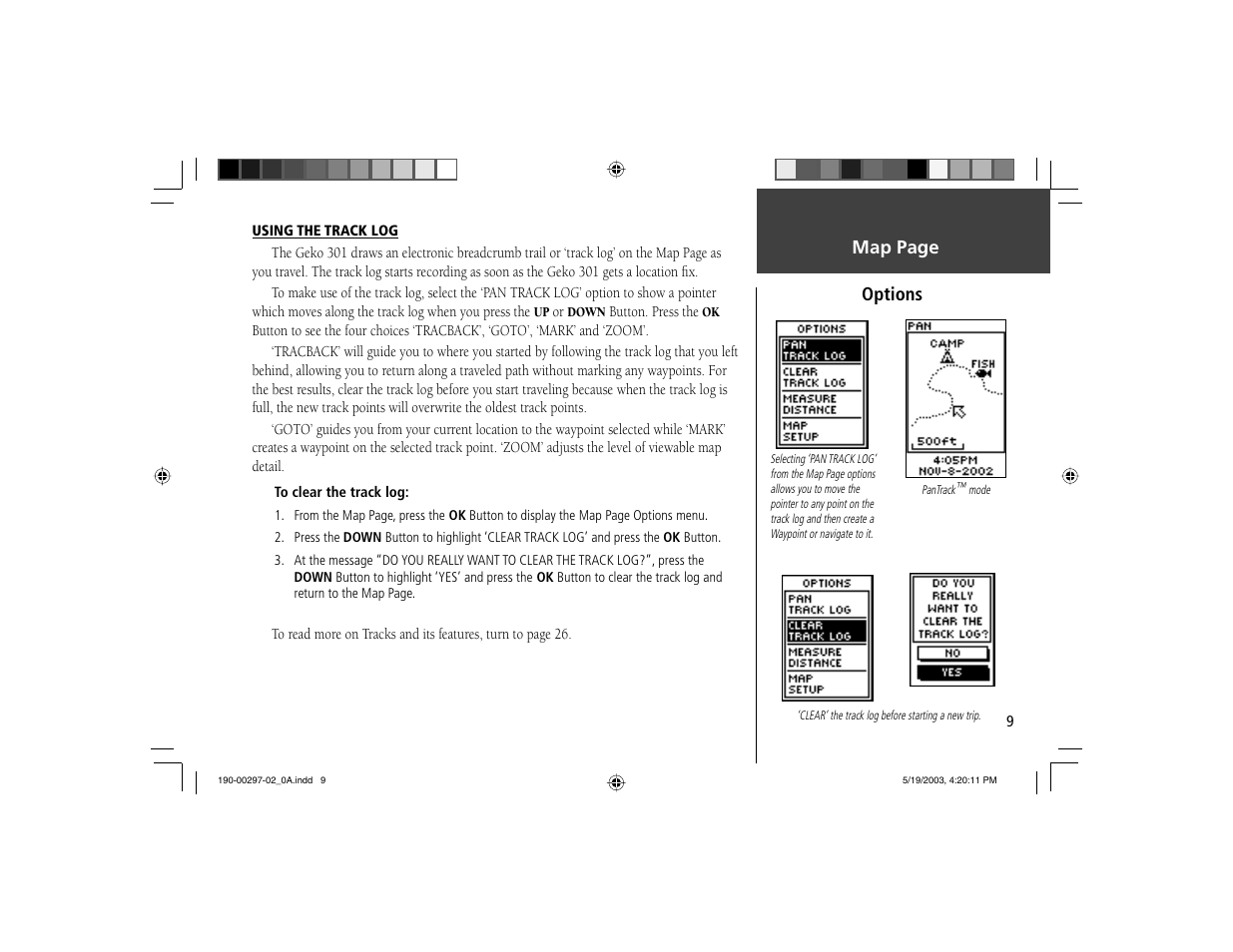Garmin Geko 301 User Manual | Page 21 / 68