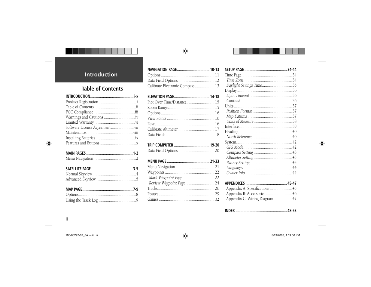 Garmin Geko 301 User Manual | Page 4 / 68