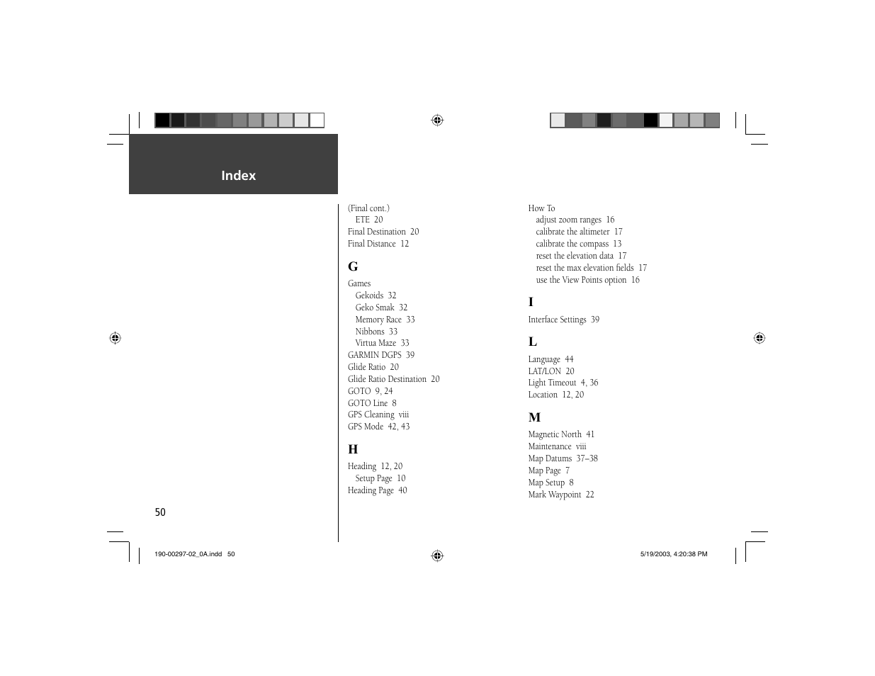 Garmin Geko 301 User Manual | Page 62 / 68