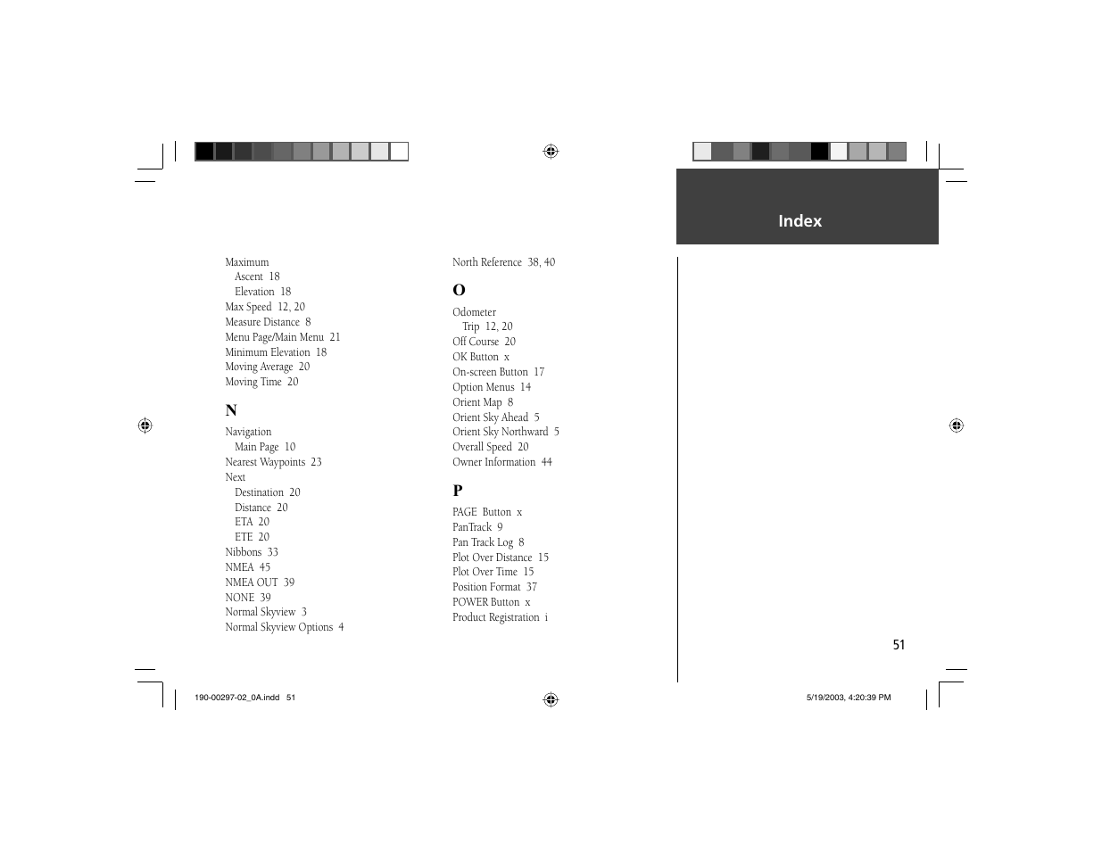 Garmin Geko 301 User Manual | Page 63 / 68