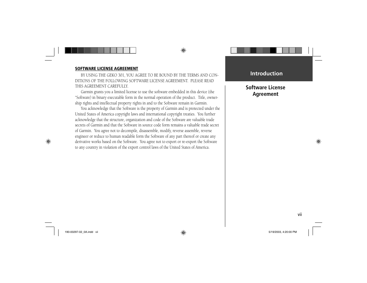 Garmin Geko 301 User Manual | Page 9 / 68