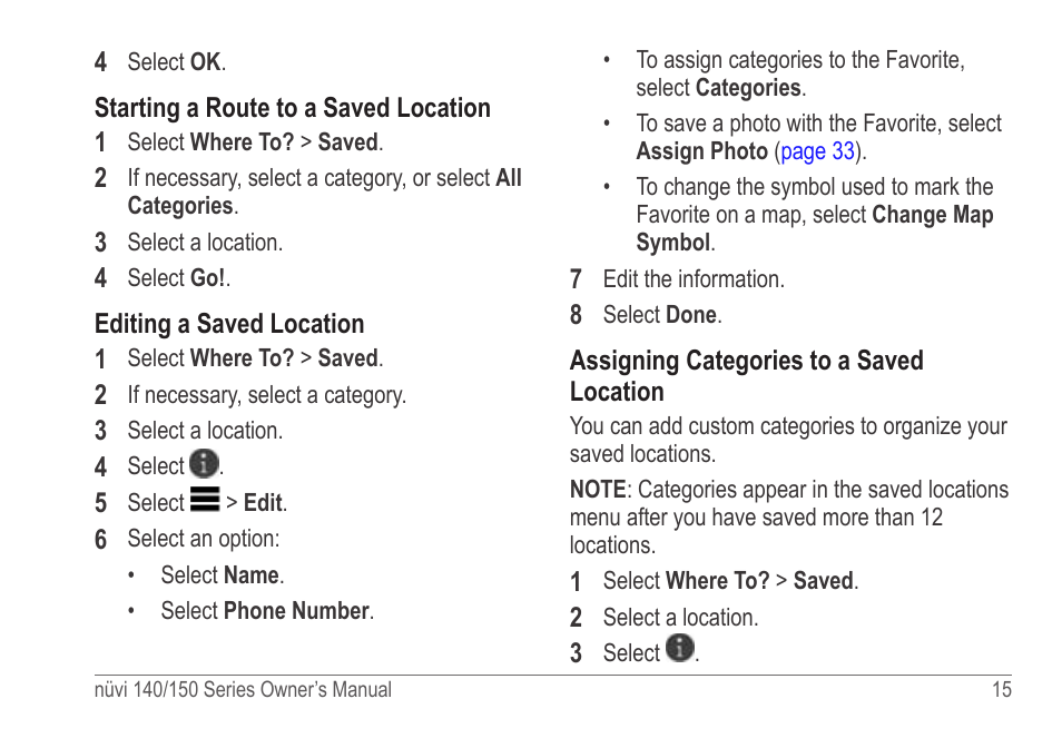Garmin nuvi 154LMT User Manual | Page 21 / 68