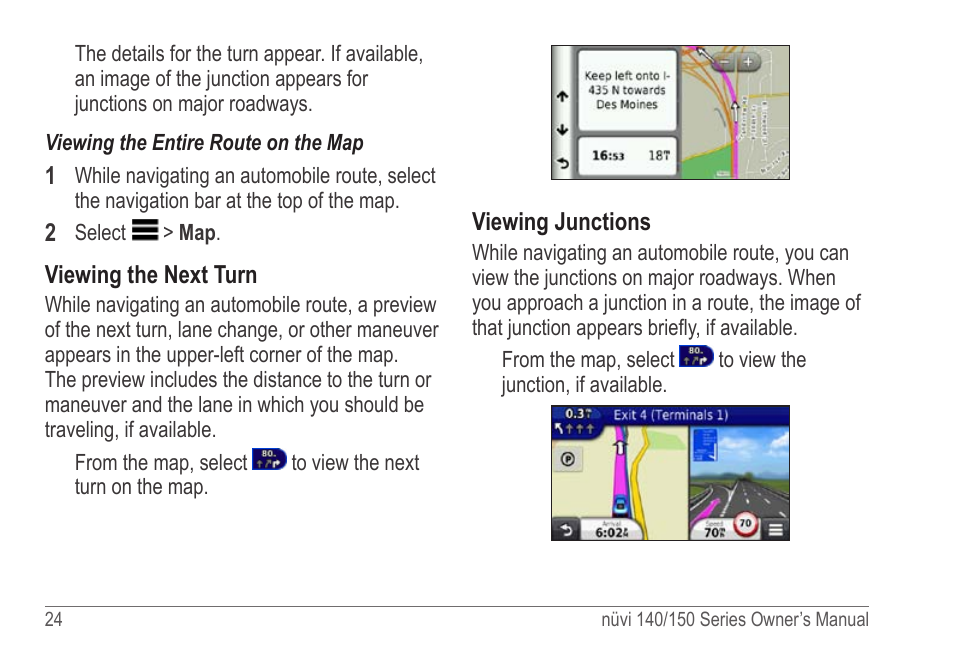 Garmin nuvi 154LMT User Manual | Page 30 / 68