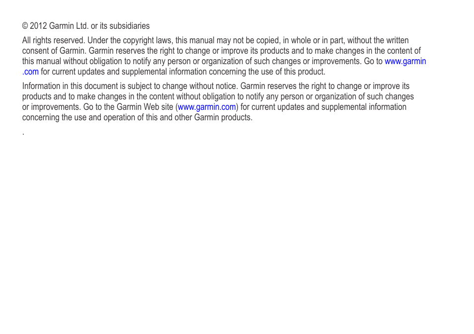 Garmin nuvi 3490 for Volvo Cars User Manual | Page 2 / 89