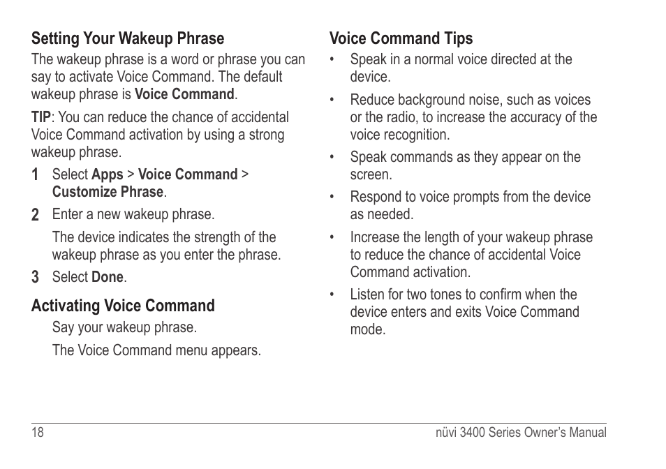 Garmin nuvi 3490 for Volvo Cars User Manual | Page 24 / 89