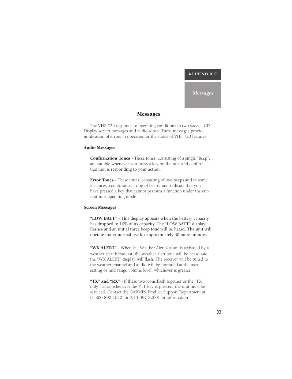 Garmin VHF 720 User Manual | Page 39 / 43