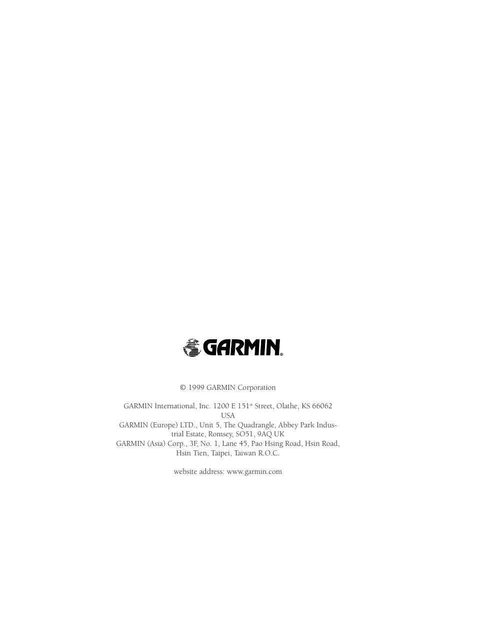 Garmin VHF 720 User Manual | Page 43 / 43