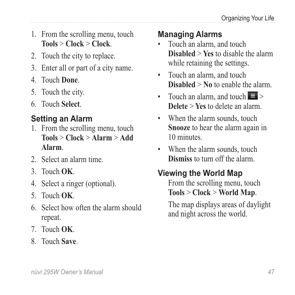 Garmin nuvi 295W User Manual | Page 53 / 78