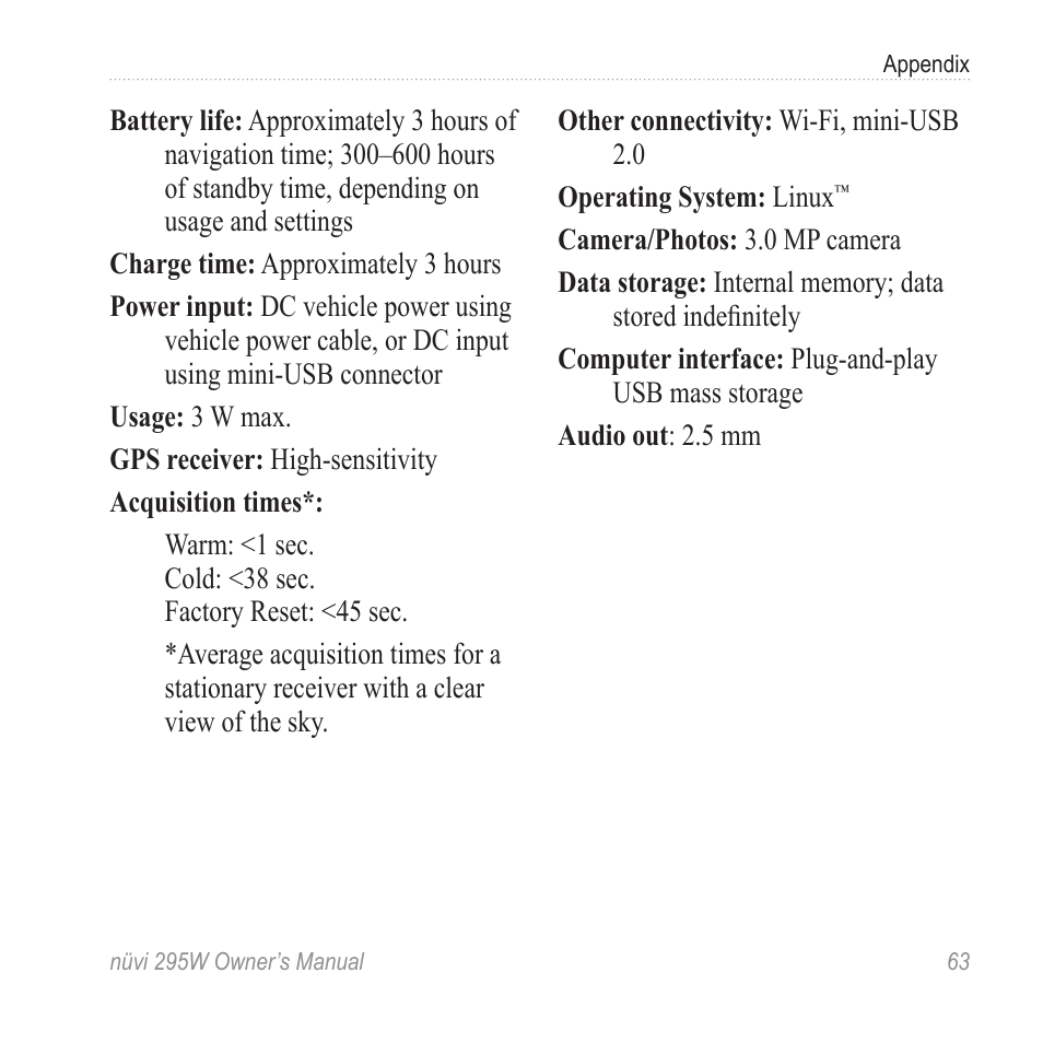 Garmin nuvi 295W User Manual | Page 69 / 78