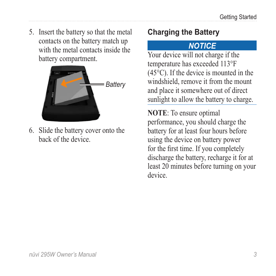 Garmin nuvi 295W User Manual | Page 9 / 78