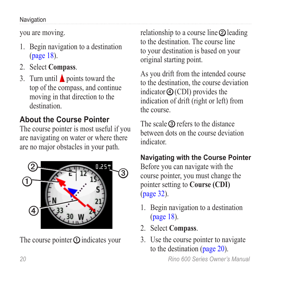 Garmin Rino 655t User Manual | Page 22 / 60