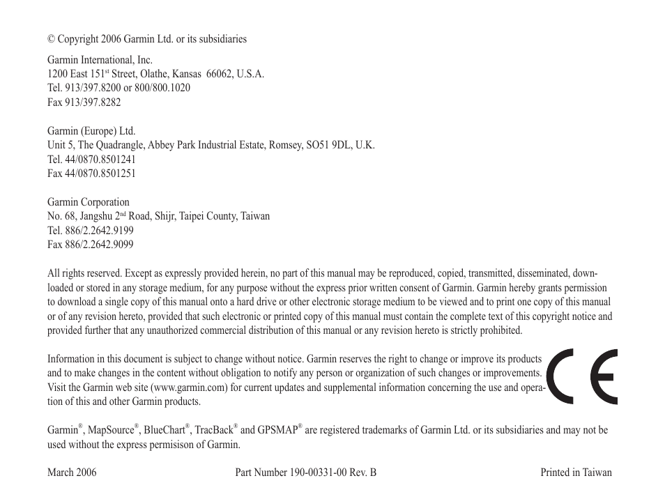 Garmin GPSMAP 60 User Manual | Page 2 / 94