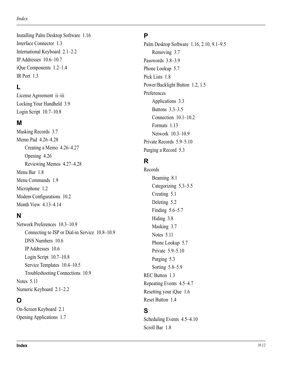 Garmin iQue 3600a User Manual | Page 122 / 124