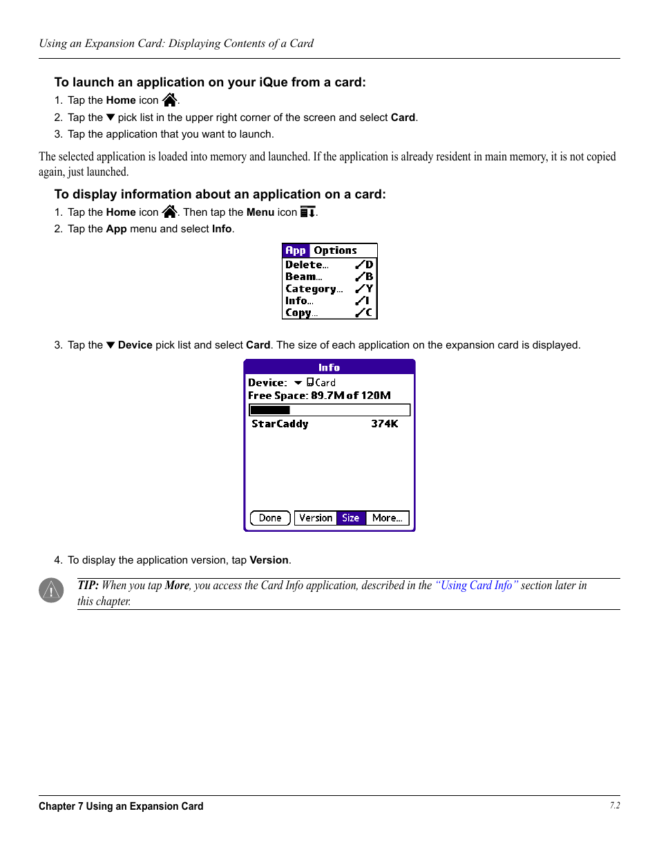 Garmin iQue 3600a User Manual | Page 92 / 124