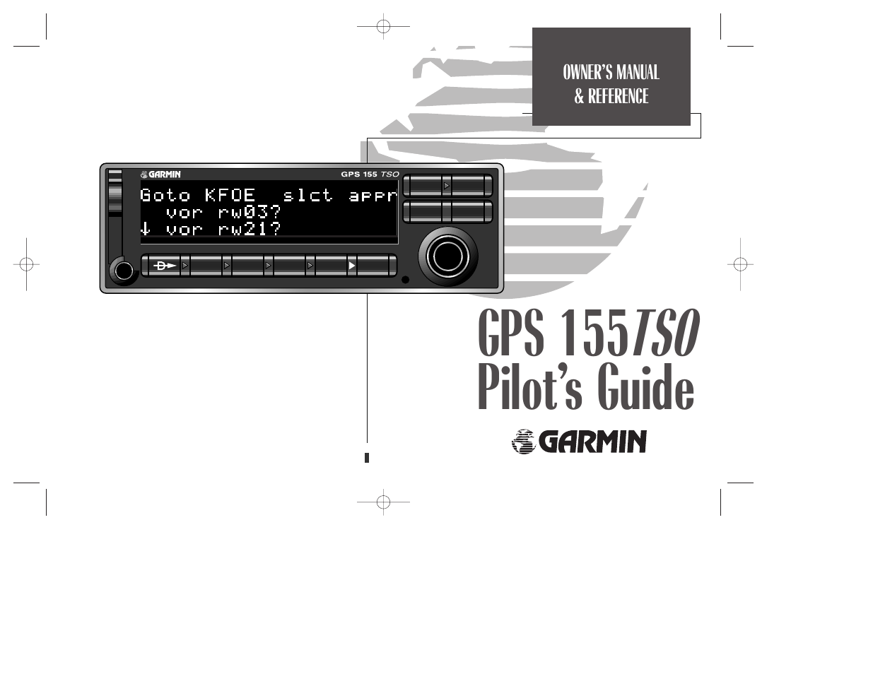 Garmin GPS 165 TSO User Manual | 132 pages