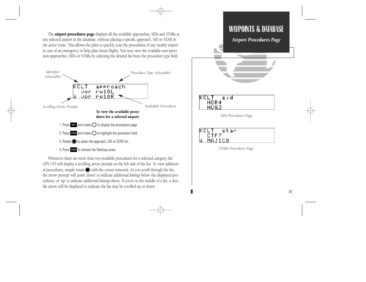 Waypoints & database | Garmin GPS 165 TSO User Manual | Page 39 / 132