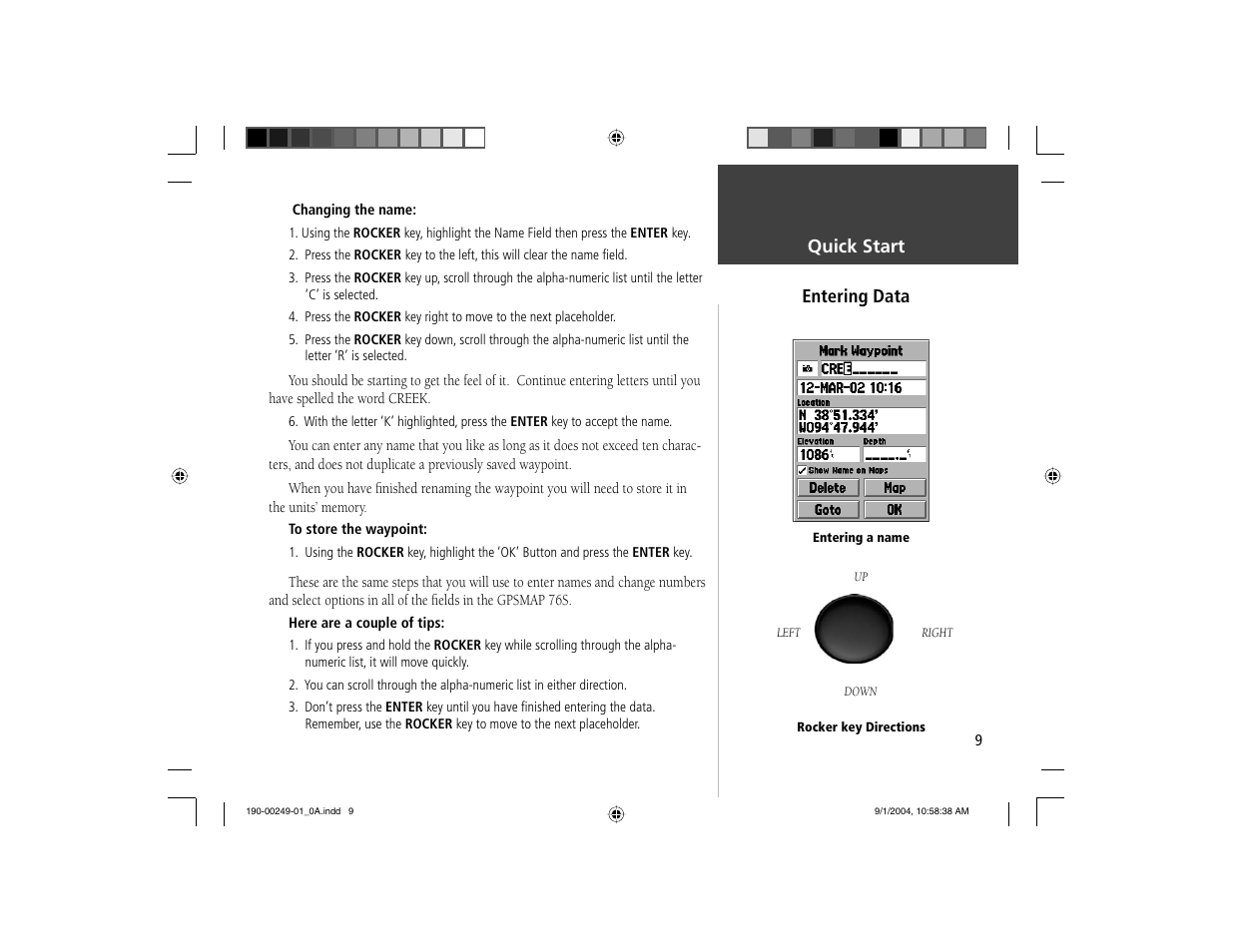 Garmin GPSMAP 76S User Manual | Page 10 / 18