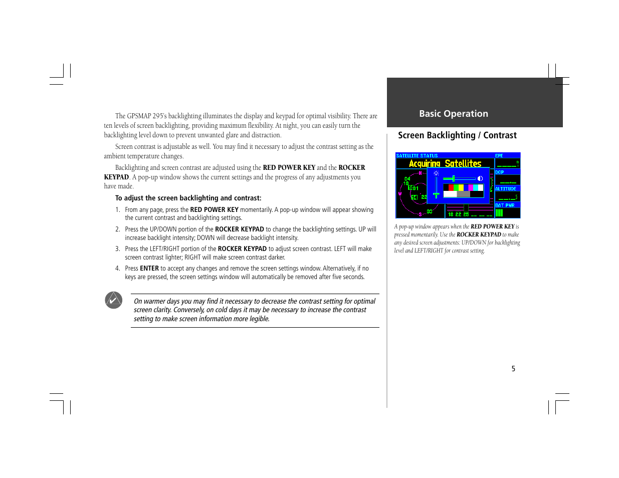 Garmin GPSMAP 295 User Manual | Page 15 / 116