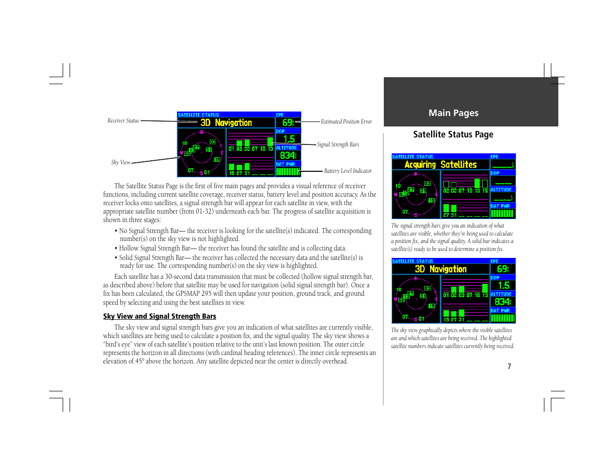 Garmin GPSMAP 295 User Manual | Page 17 / 116