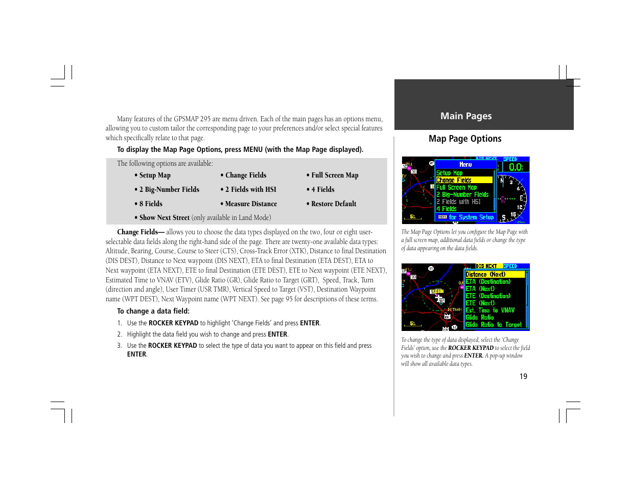 Garmin GPSMAP 295 User Manual | Page 29 / 116
