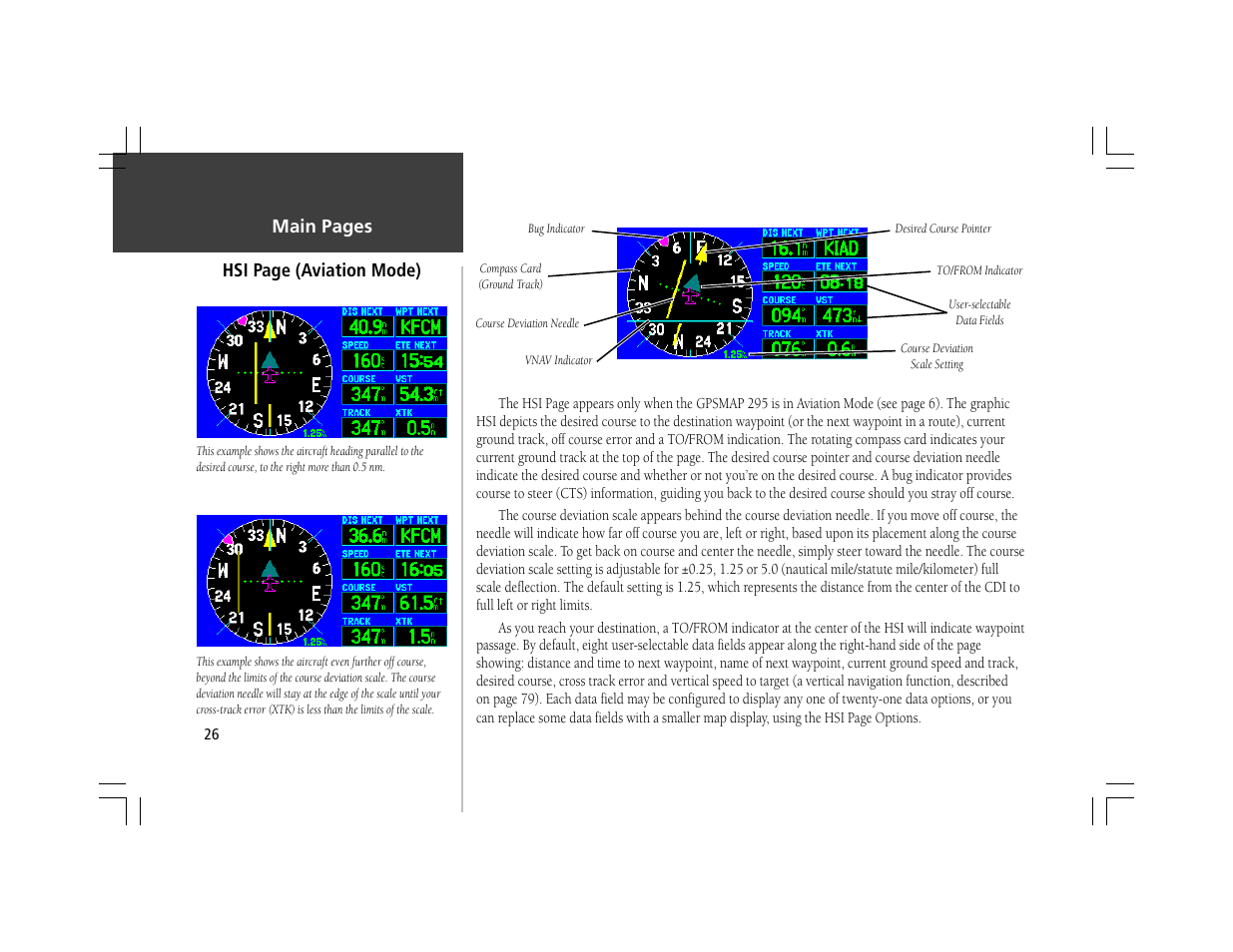 Garmin GPSMAP 295 User Manual | Page 36 / 116