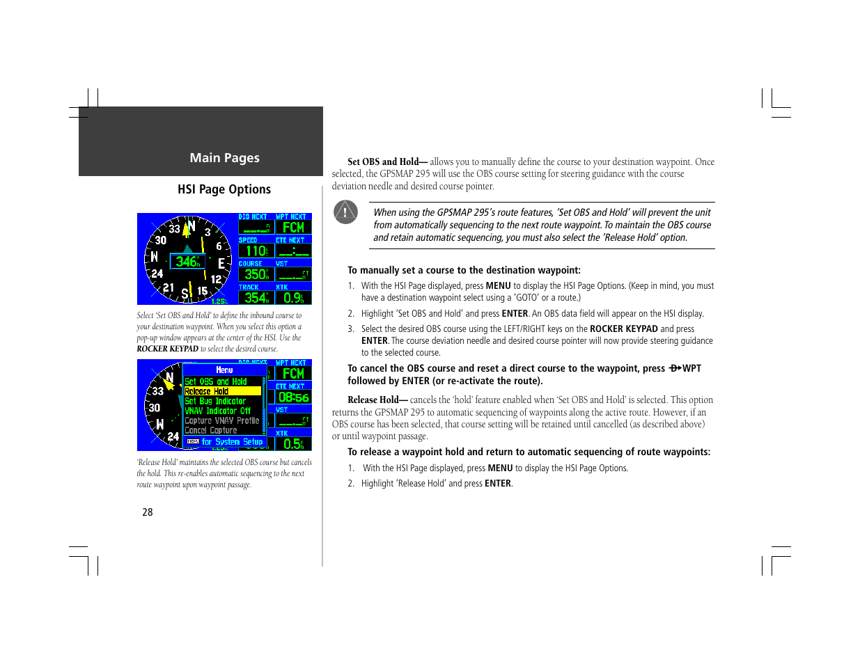 Garmin GPSMAP 295 User Manual | Page 38 / 116