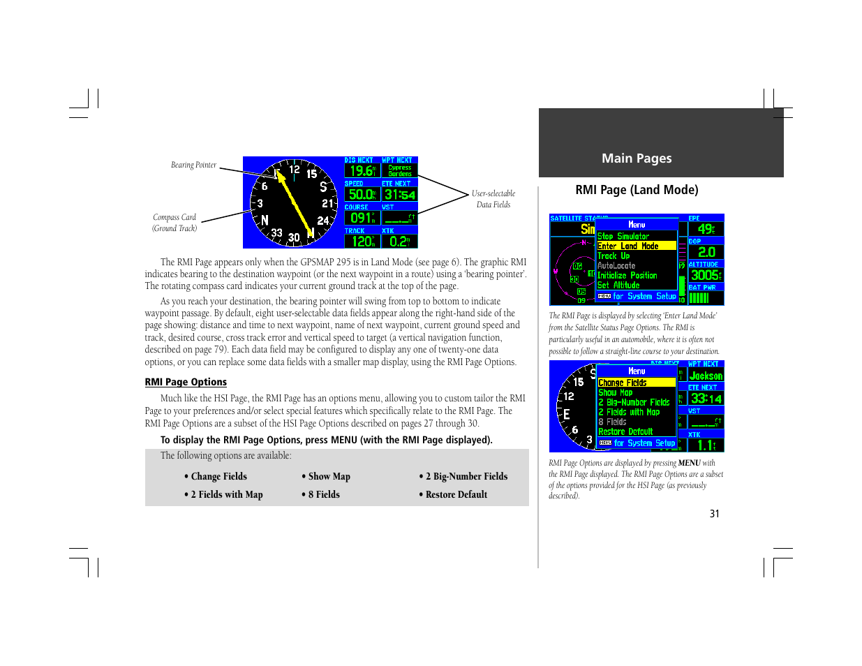 Garmin GPSMAP 295 User Manual | Page 41 / 116