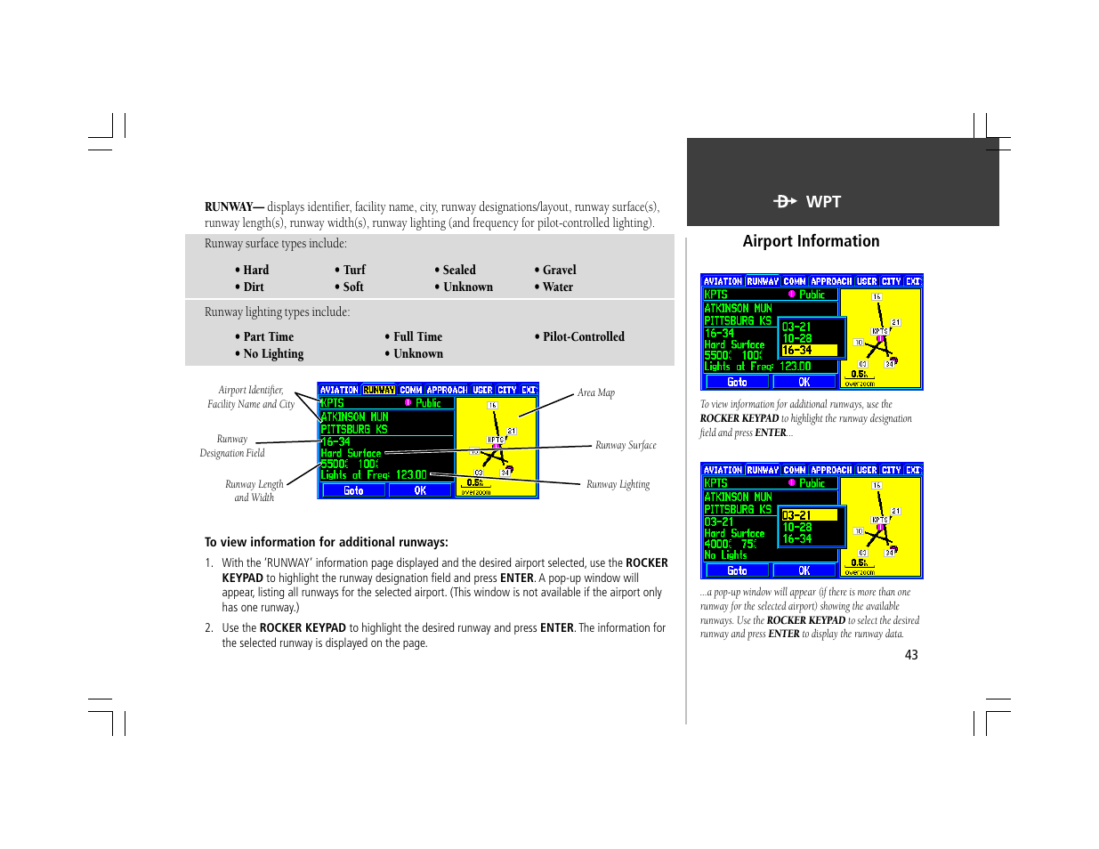 Garmin GPSMAP 295 User Manual | Page 53 / 116