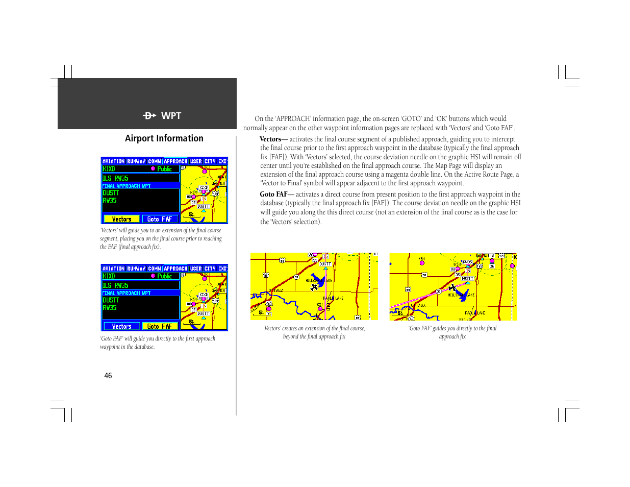 Garmin GPSMAP 295 User Manual | Page 56 / 116