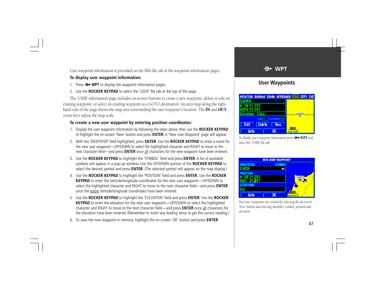 Garmin GPSMAP 295 User Manual | Page 57 / 116