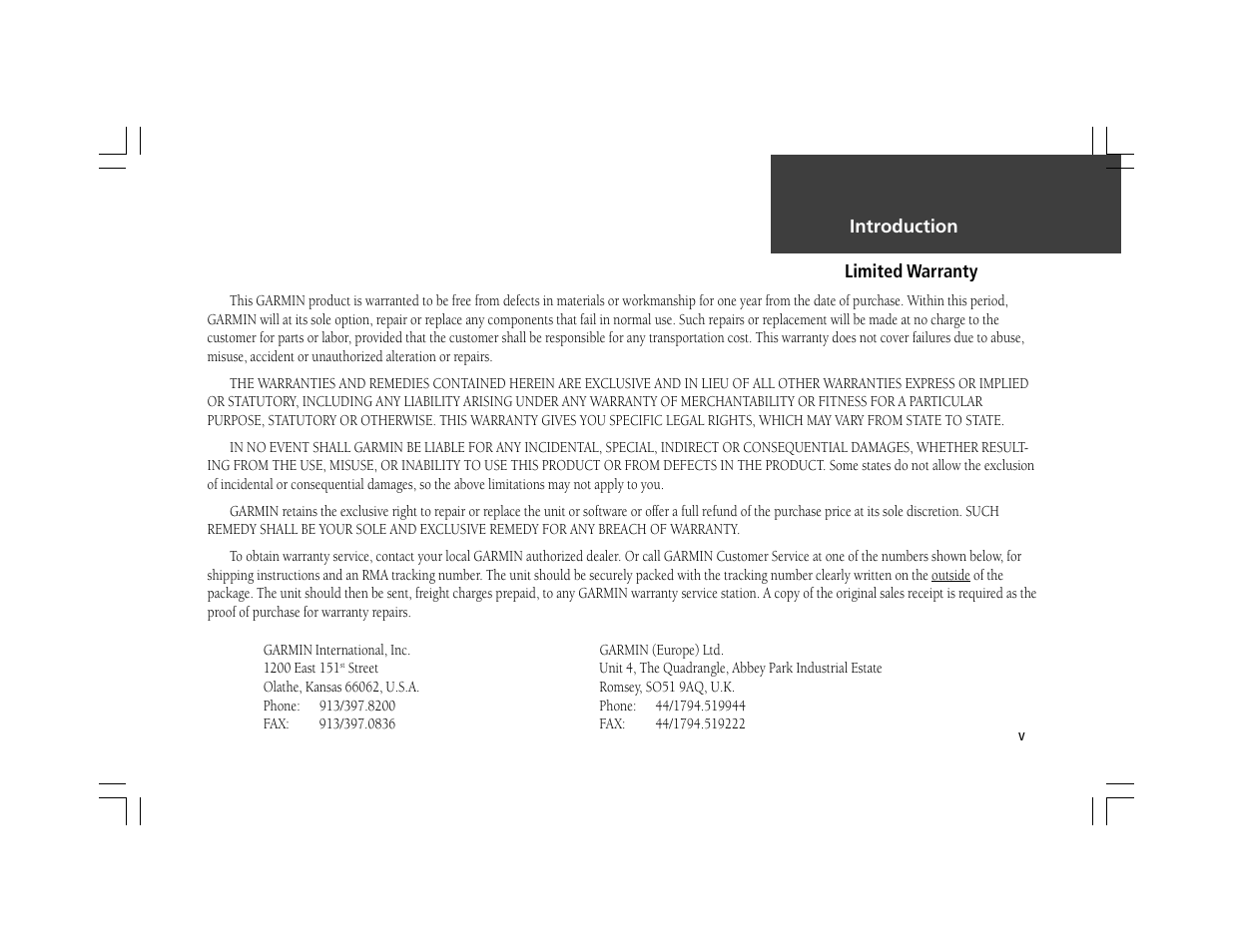 Garmin GPSMAP 295 User Manual | Page 7 / 116
