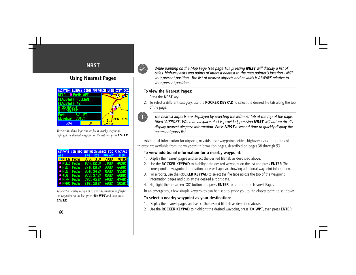 Garmin GPSMAP 295 User Manual | Page 70 / 116