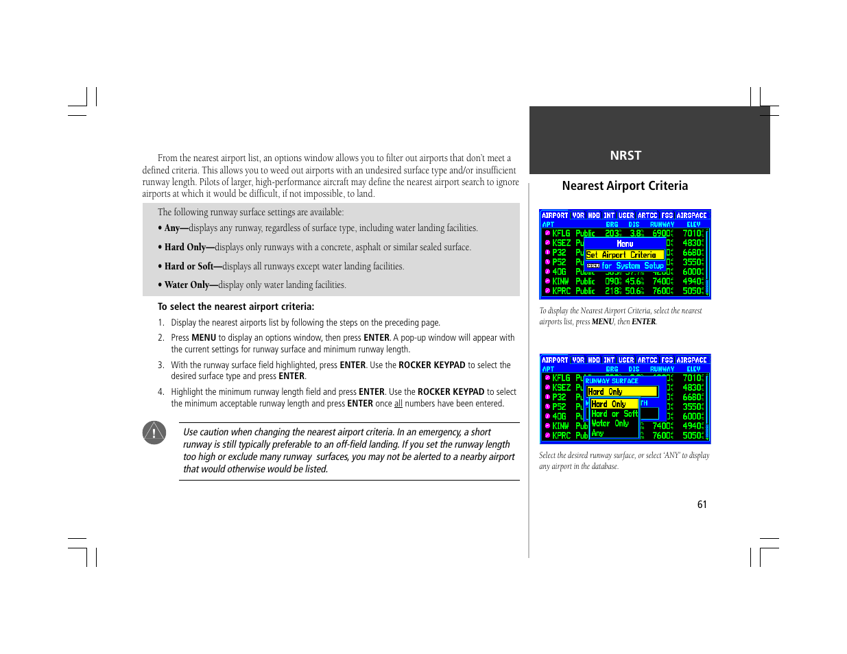 Garmin GPSMAP 295 User Manual | Page 71 / 116