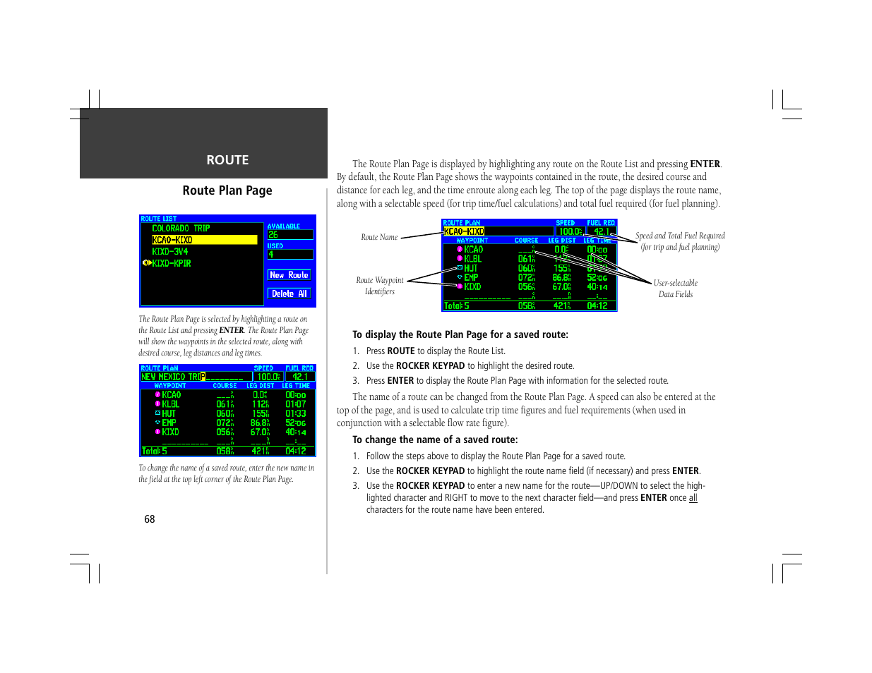 Garmin GPSMAP 295 User Manual | Page 78 / 116