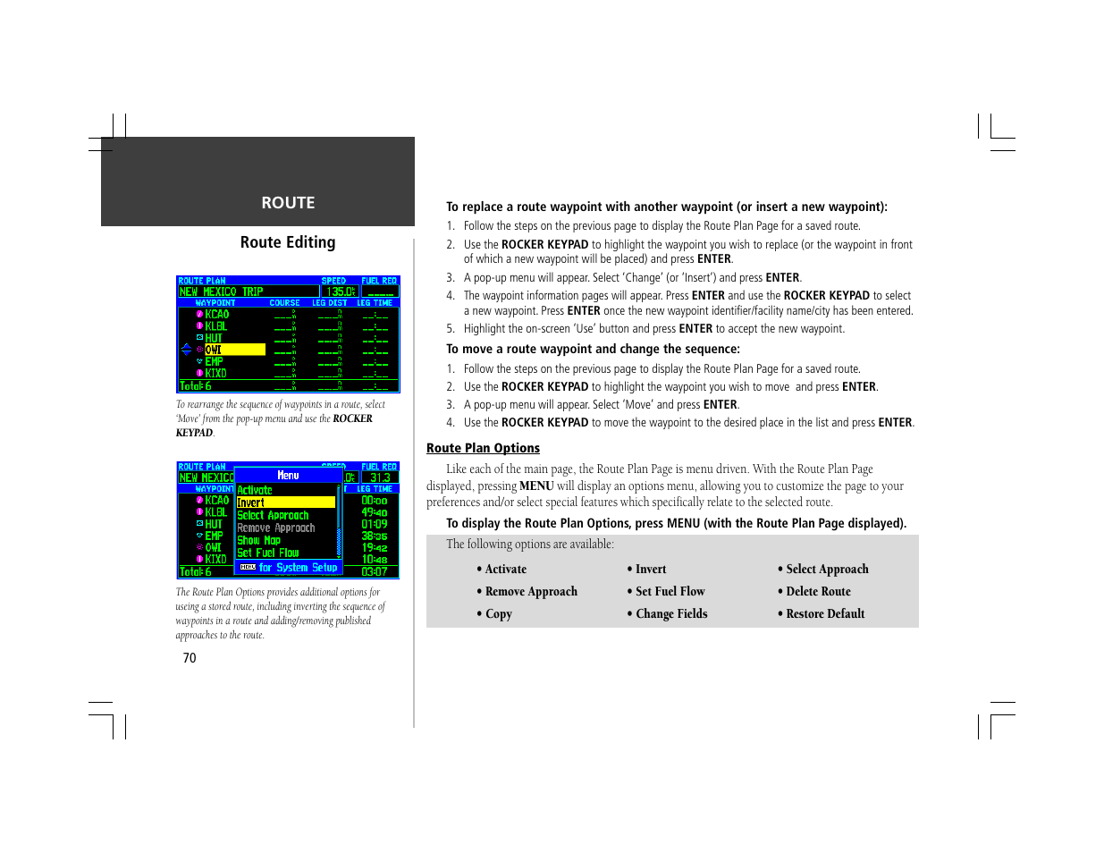 Garmin GPSMAP 295 User Manual | Page 80 / 116