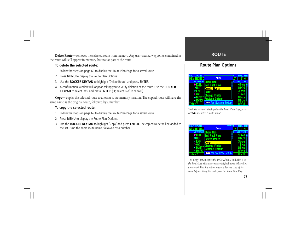 Garmin GPSMAP 295 User Manual | Page 83 / 116