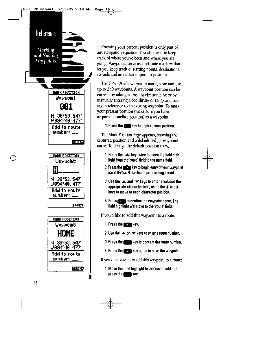 Home | Garmin GPS 120 User Manual | Page 26 / 71