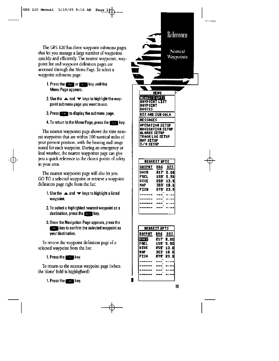 Garmin GPS 120 User Manual | Page 27 / 71