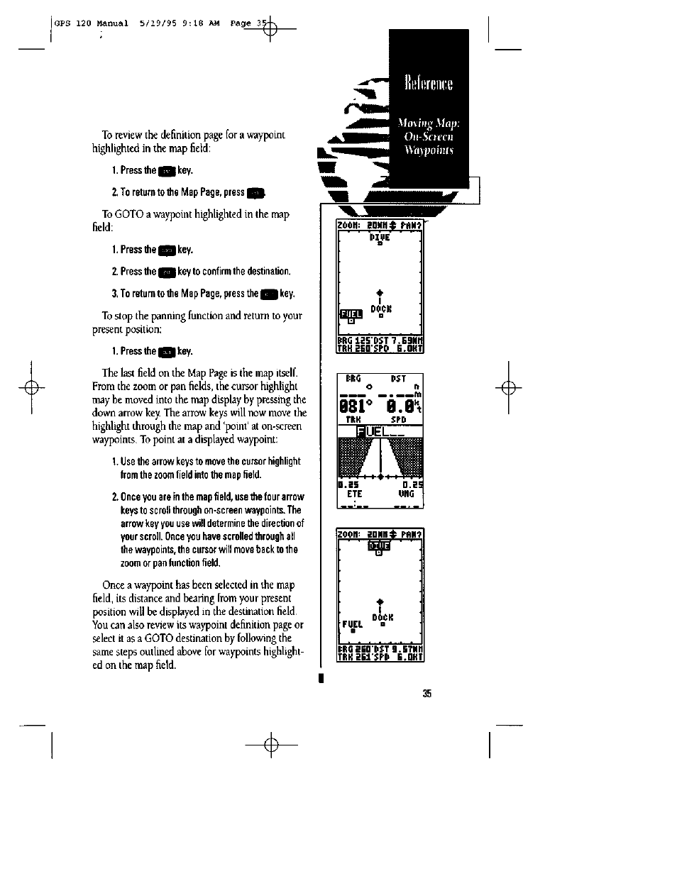 Garmin GPS 120 User Manual | Page 43 / 71