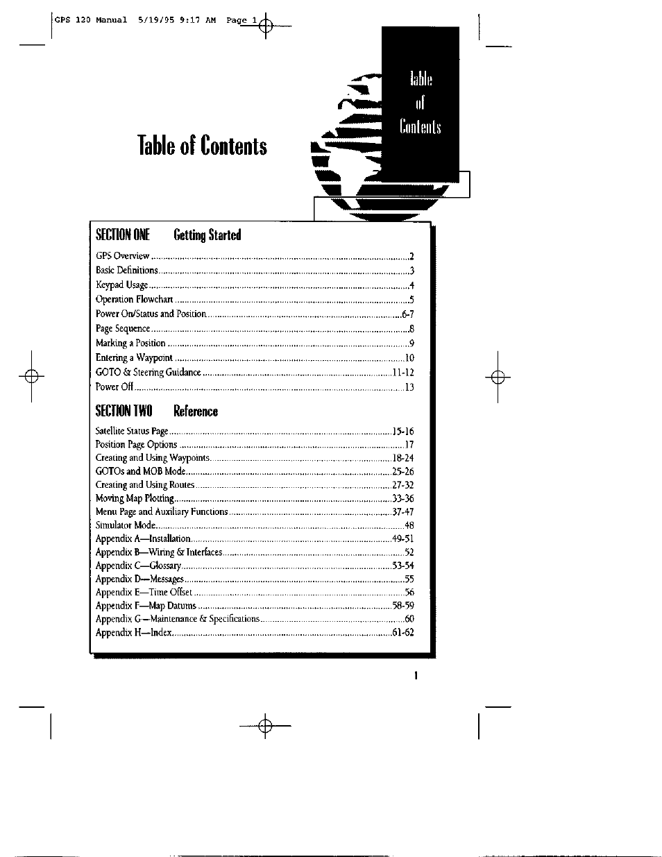 Garmin GPS 120 User Manual | Page 9 / 71