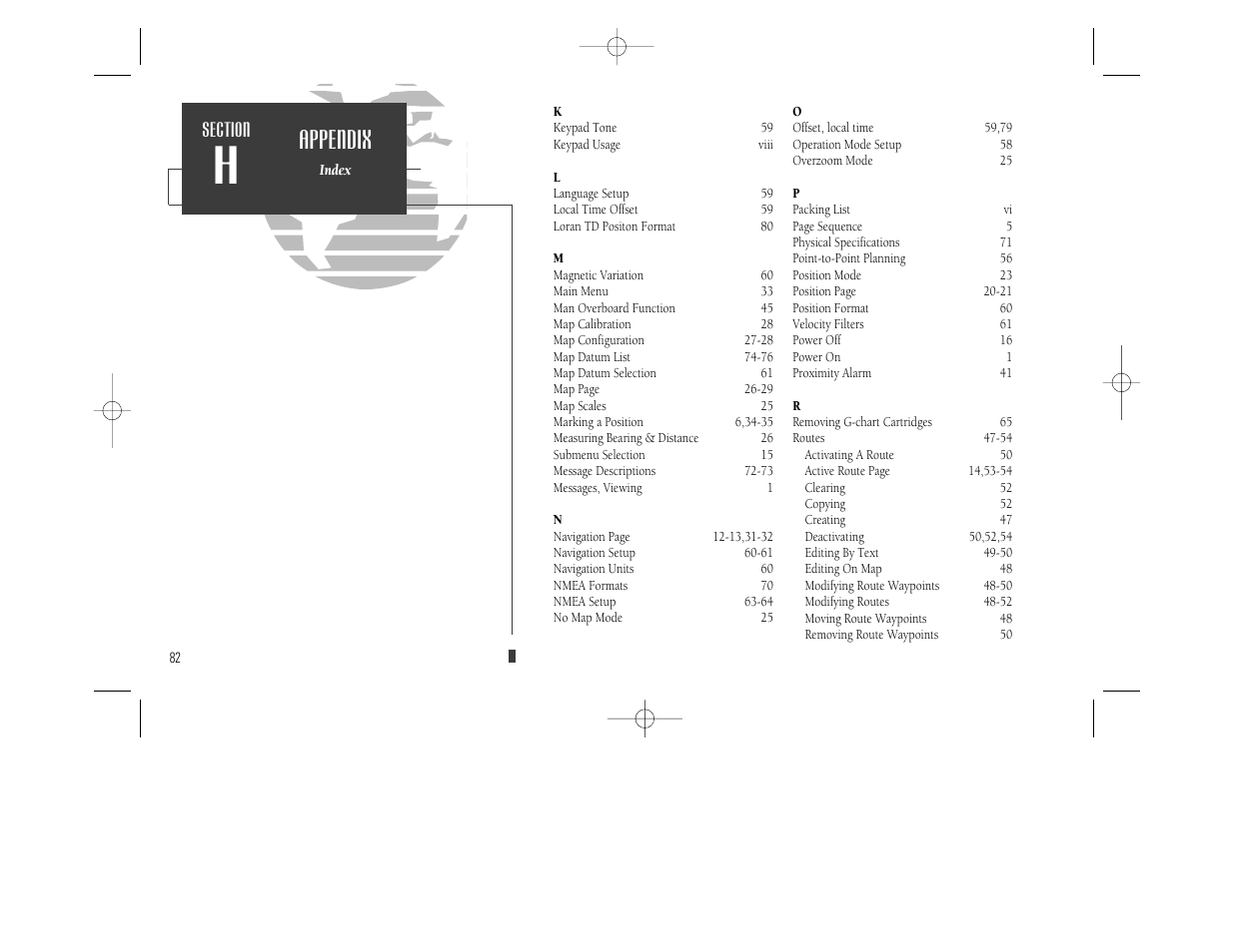 Appendix | Garmin GPSMAP 230 User Manual | Page 94 / 96