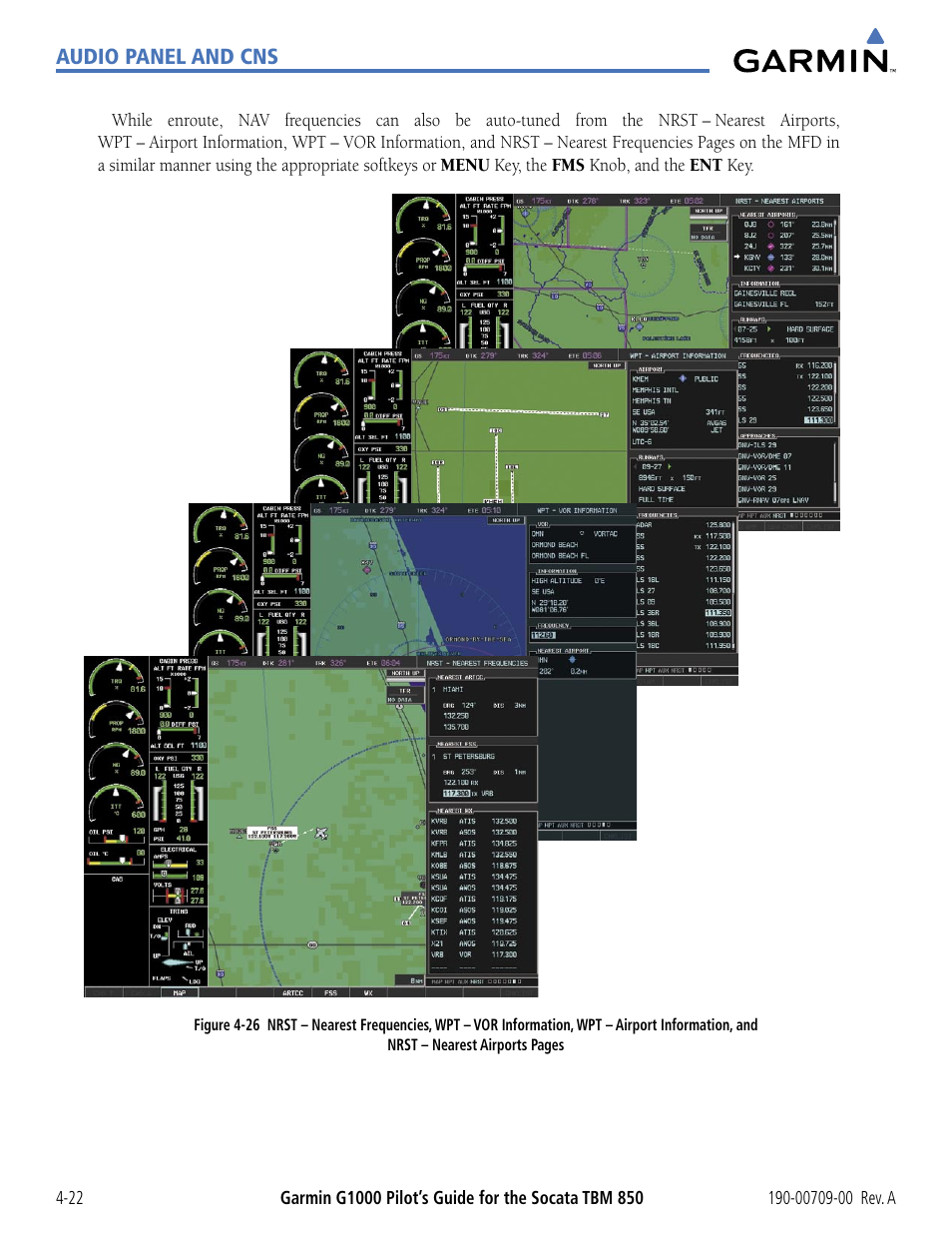 Garmin G1000 Socata TBM 850 User Manual | Page 128 / 542