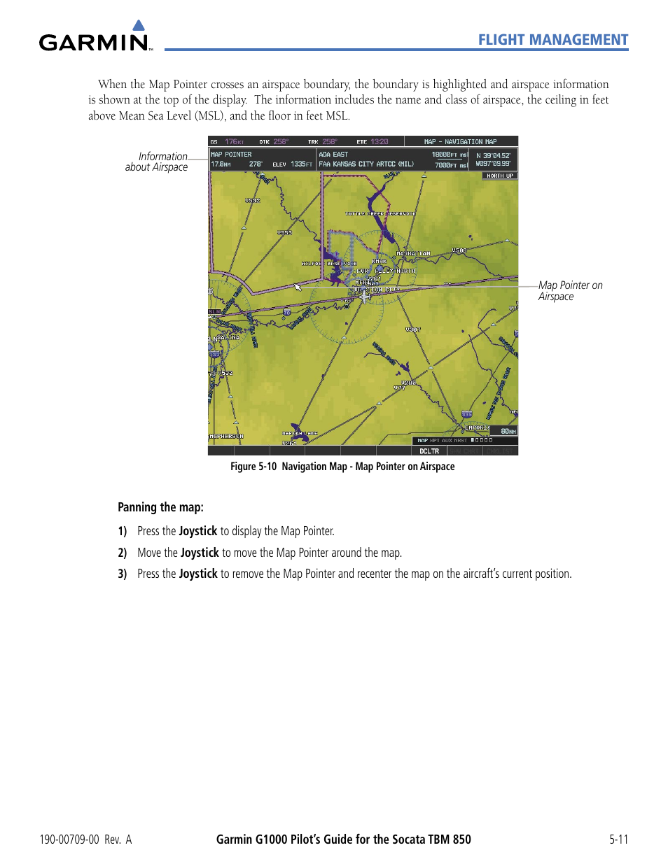 Flight management | Garmin G1000 Socata TBM 850 User Manual | Page 163 / 542