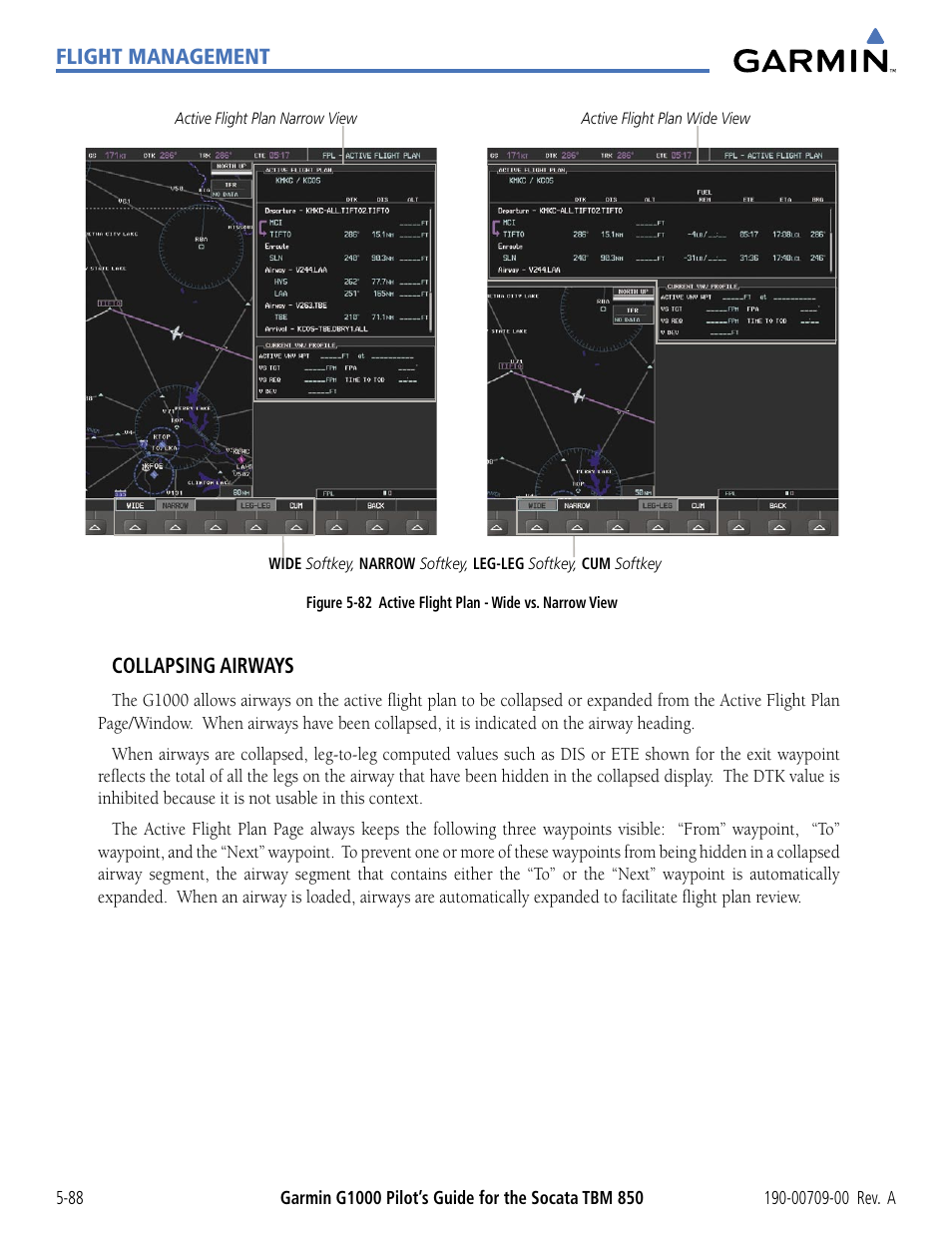 Garmin G1000 Socata TBM 850 User Manual | Page 240 / 542