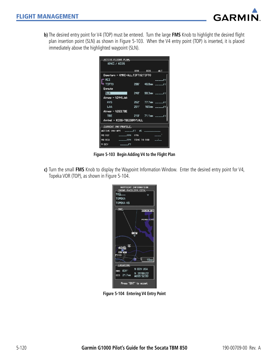 Garmin G1000 Socata TBM 850 User Manual | Page 272 / 542