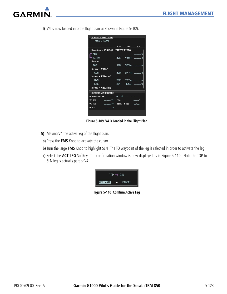 Garmin G1000 Socata TBM 850 User Manual | Page 275 / 542