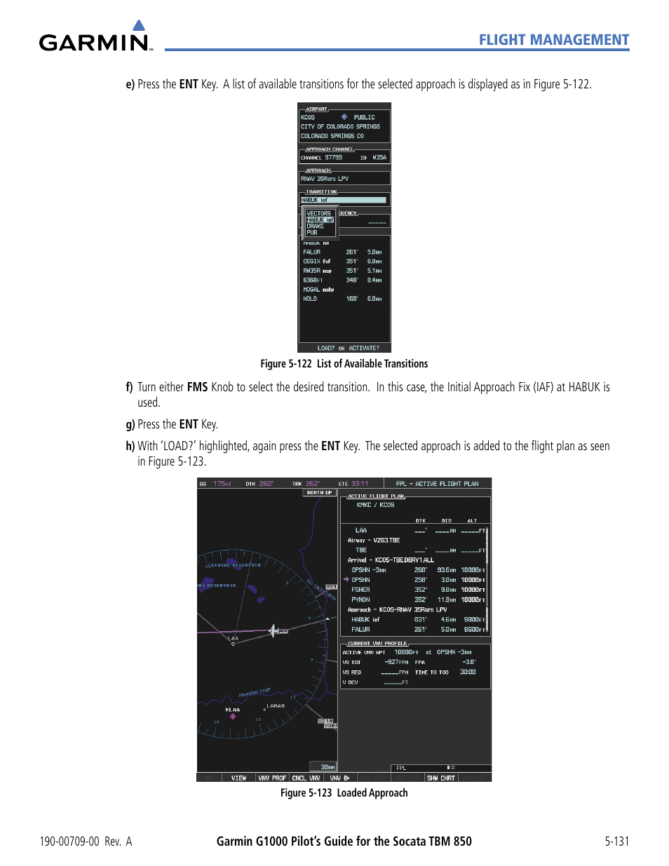 Garmin G1000 Socata TBM 850 User Manual | Page 283 / 542